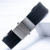 22mm Waterproof Silicone Band For Ulysse Nardin Diver Marine Chronometer Executive