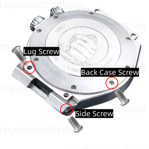 316L Stainless Steel Watch Strap Screw Pins For VC Vacheron Constantin Overseas 49150/47450 316L Stainless Steel Watch Strap Screw Pins For VC Vacheron Constantin Overseas 49150/47450