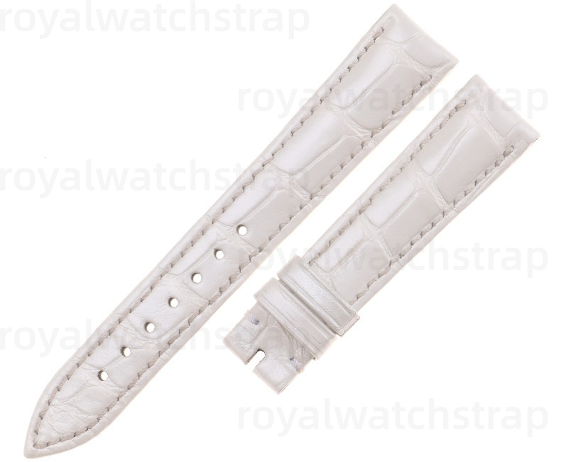 Custom Alligator Leather Watch Bands Fit For Ulysse Nardin Classico Enamel (Multi-Color) (1) Custom Alligator Leather Watch Bands Fit For Ulysse Nardin Classico Enamel (Multi-Color)
