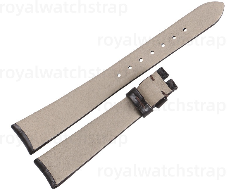 Custom Alligator Leather Watch Bands Fit For Ulysse Nardin Classico Enamel (Multi-Color)