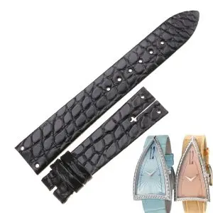 Custom Alligator Leather Watch Strap for Corum Rocket Trapeze(Multi-color) (1)