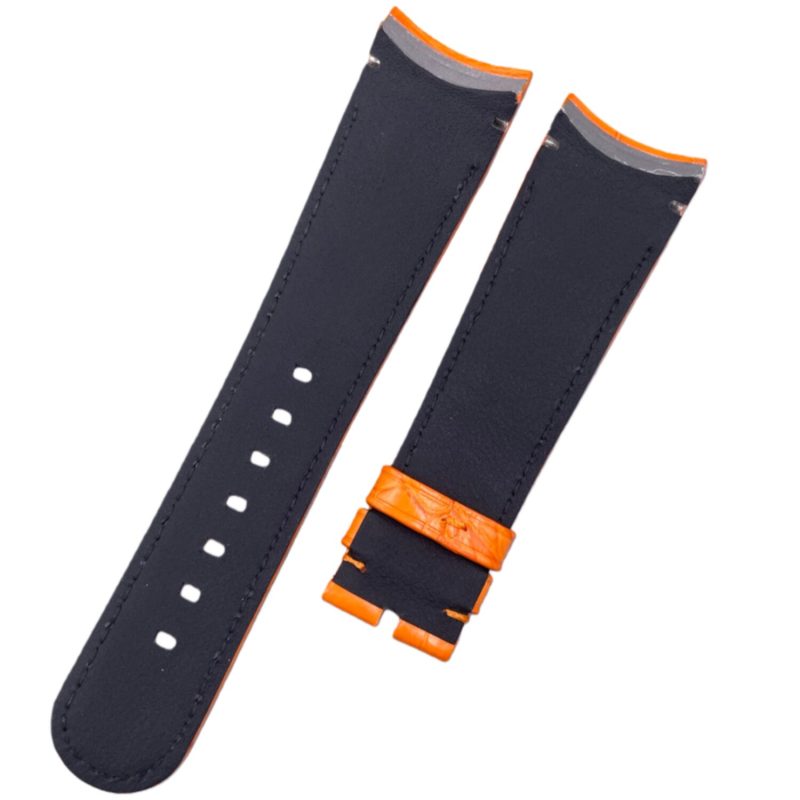 Custom Curved-End Alligator Leather Watch Strap For Corum Bubble (Multi-color) Custom Curved-End Alligator Leather Watch Strap For Corum Bubble (Multi-color)