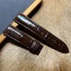 Custom Curved End Ultra Thin Alligator Leather Watch Strap For Jaeger Lecoultre Master(Multi-Color)