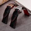 Custom Flat End Leather Nylon Watch Strap For Tudor Fastrider (3)