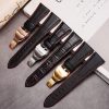 Custom Flat End Leather Nylon Watch Strap For Tudor Fastrider (3)