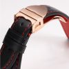 Custom Flat End Leather Nylon Watch Strap For Tudor Fastrider (3)