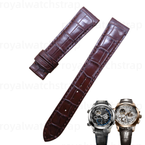 Custom Handmade Alligator Watch Strap For Zenith El Primero Chronomaster Elite Academy (Multi-Color & Size) (7)