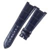 Handmade Crocodile Leather Watch Strap For Glashütte Original Vintage Seventies Big Date Chronograph (6) Handmade Crocodile Leather Watch Strap For Glashütte Original Vintage Seventies Big Date Chronograph