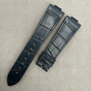 Replacement Alligator Leather Watch Bands Fit For Ulysse Nardin Marine(Multi-color)