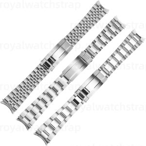 Replacement Curved End Stainless Steel Watch Bracelet For Seiko 5 SNXS80 SNXS79 SNXS7773