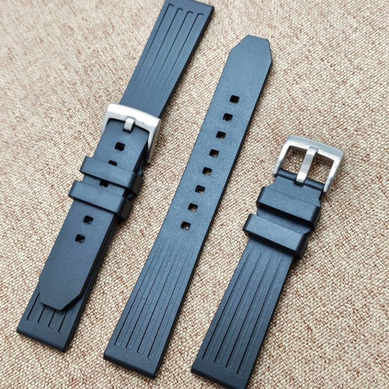 18mm Black Silicone Strap For Tag Heuer Formula 1 Men's Black Rubber Strap Watch Solargraph 38mm (6) 18mm Black Silicone Strap For Tag Heuer Formula 1 Men's Black Rubber Strap Watch Solargraph 38mm