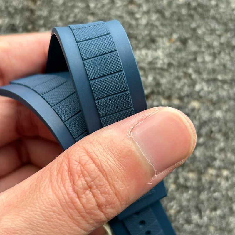 21mm FKM Rubber Strap For New Omega Seamaster Planet Ocean 600M 42mm 217 (4) 21mm FKM Rubber Strap For New Omega Seamaster Planet Ocean 600M 42mm 217