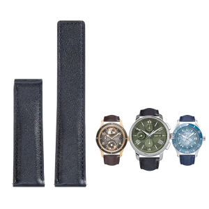 22mm Custom Calfskin Leather Watch Strap for Montblanc SUMMIT 2 Smart Watch (Custom Color)