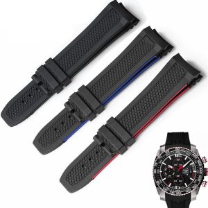 23mm Silicone Watch Band Strap for Tissot 1853 PRS516 T079427A Le Locle Men's Watch