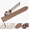 Buy Aftermarket Custom Handmade Black Brown Satin Leather Strap For Frederique Constant Heart Beat FC-310