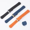 Buy High Quality Soft 21mm FKM Rubber Strap For Men's New Omega Seamaster Planet Ocean 600M 42mm Men's Watch SS Automatic Chronometer For Sale (2) 21mm FKM Rubber Strap For New Omega Seamaster Planet Ocean 600M 42mm 217 (3)