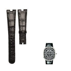 Buy OEM Custom Handmade Replacement Leather Watch Band For Patek Philippe Gold Enellipse 5738 3738