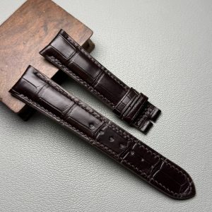 Buy Replacement Warm Grey Leather Watch Strap Compatible With Vacheron Constantin Traditionnelle Patrimony (1)