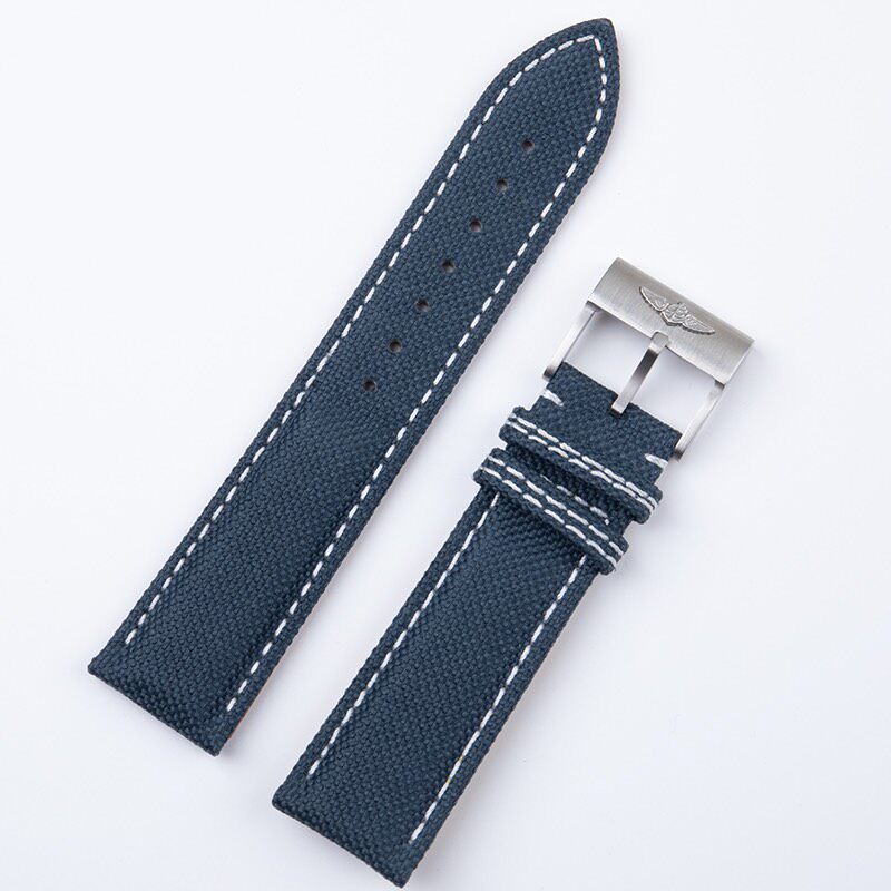 Canvas Nylon Straps For Breitling Watches 22mm Replacement Black Yellow Green Blue Strap Superocean 44 Watch Bands And Straps (9) Canvas Nylon Straps For Breitling Watches 22mm Replacement Black Yellow Green Blue Strap Superocean 44 Watch Bands And Straps