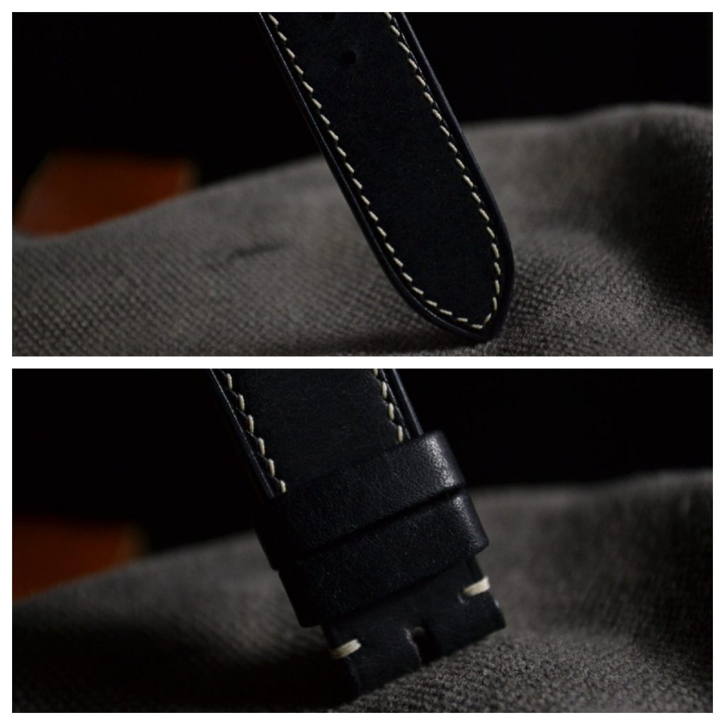 Custom Handmade Calfskin Replacement Bund Leather Watch Strap And Watch Band For Tudor Omega And More Luxury Watches (2)