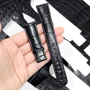 Custom Replacement Leather Straps For Grand Seiko – Buy Oem Handmade Crocodile Watch Band 19mm 20mm 22mm