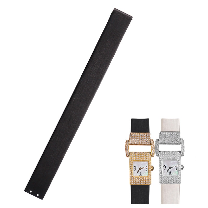 Custom Satin Leather Watch Strap For Piaget LIMELIGHT Miss Protocole (2) Custom Satin Leather Watch Strap For Piaget LIMELIGHT Miss Protocole