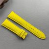 Handmade Yellow Leather Watch Band Fit For Franck Muller Cintrée Curvex, Casablanca, Color Dream Crazy Hour Diamond Watch (11) Handmade Yellow Leather Watch Band Fit For Franck Muller Cintrée Curvex, Casablanca, Color Dream Crazy Hour Diamond Watch (14)