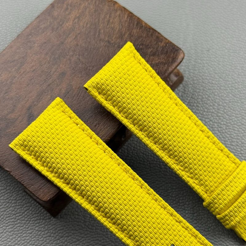 Handmade Yellow Leather Watch Band Fit For Franck Muller Cintrée Curvex, Casablanca, Color Dream Crazy Hour Diamond Watch (7) Handmade Yellow Leather Watch Band Fit For Franck Muller Cintrée Curvex, Casablanca, Color Dream Crazy Hour Diamond Watch (14)