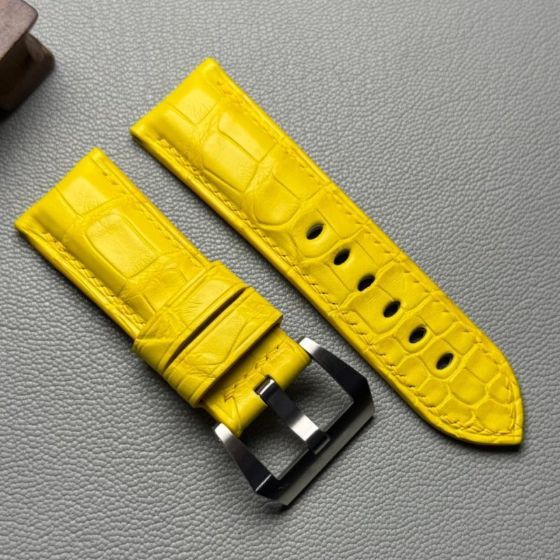 Replacement Alligator Strap For Sale – Crocodile Leather Watch Band For Panerai Watches 22mm 24mm 26mm (1) Replacement Alligator Strap For Sale – Crocodile Leather Watch Band For Panerai Watches 22mm 24mm 26mm (1)