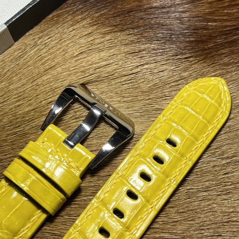 Replacement Alligator Strap For Sale – Crocodile Leather Watch Band For Panerai Watches 22mm 24mm 26mm (2) Replacement Alligator Strap For Sale – Crocodile Leather Watch Band For Panerai Watches 22mm 24mm 26mm (1)
