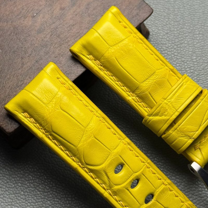 Replacement Alligator Strap For Sale – Crocodile Leather Watch Band For Panerai Watches 22mm 24mm 26mm (5) Replacement Alligator Strap For Sale – Crocodile Leather Watch Band For Panerai Watches 22mm 24mm 26mm (1)