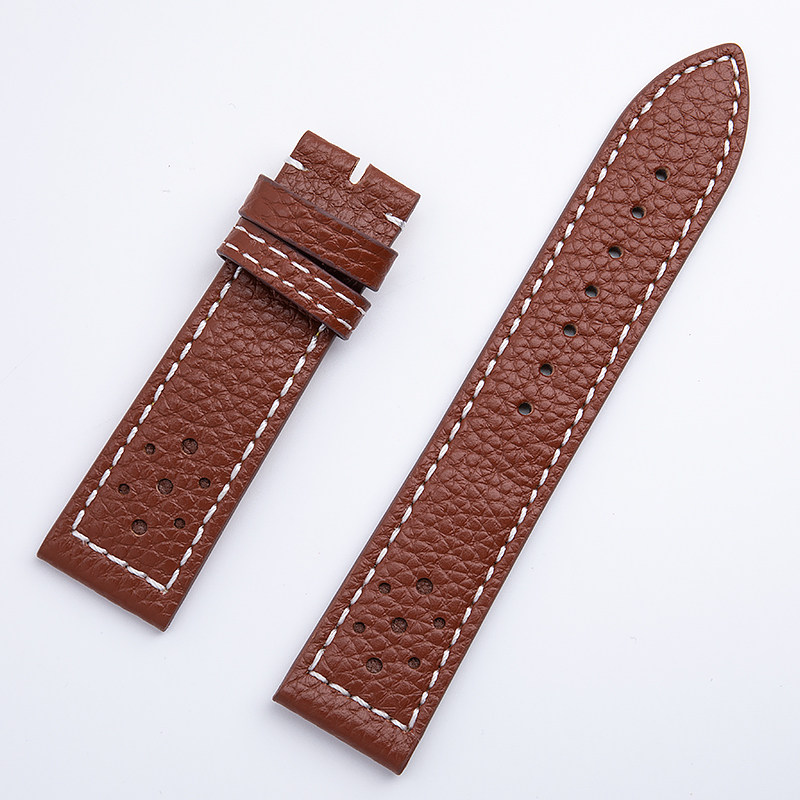 Replacement Black Blue Mens Watch Leather Strap For Breitling Top Time Ford Mustang Yellow Wolf Blackbird Ice Blue Navitimer Avenger (3) Replacement Black Blue Mens Watch Leather Strap For Breitling Top Time Ford Mustang Yellow Wolf Blackbird Ice Blue Navitimer Avenger