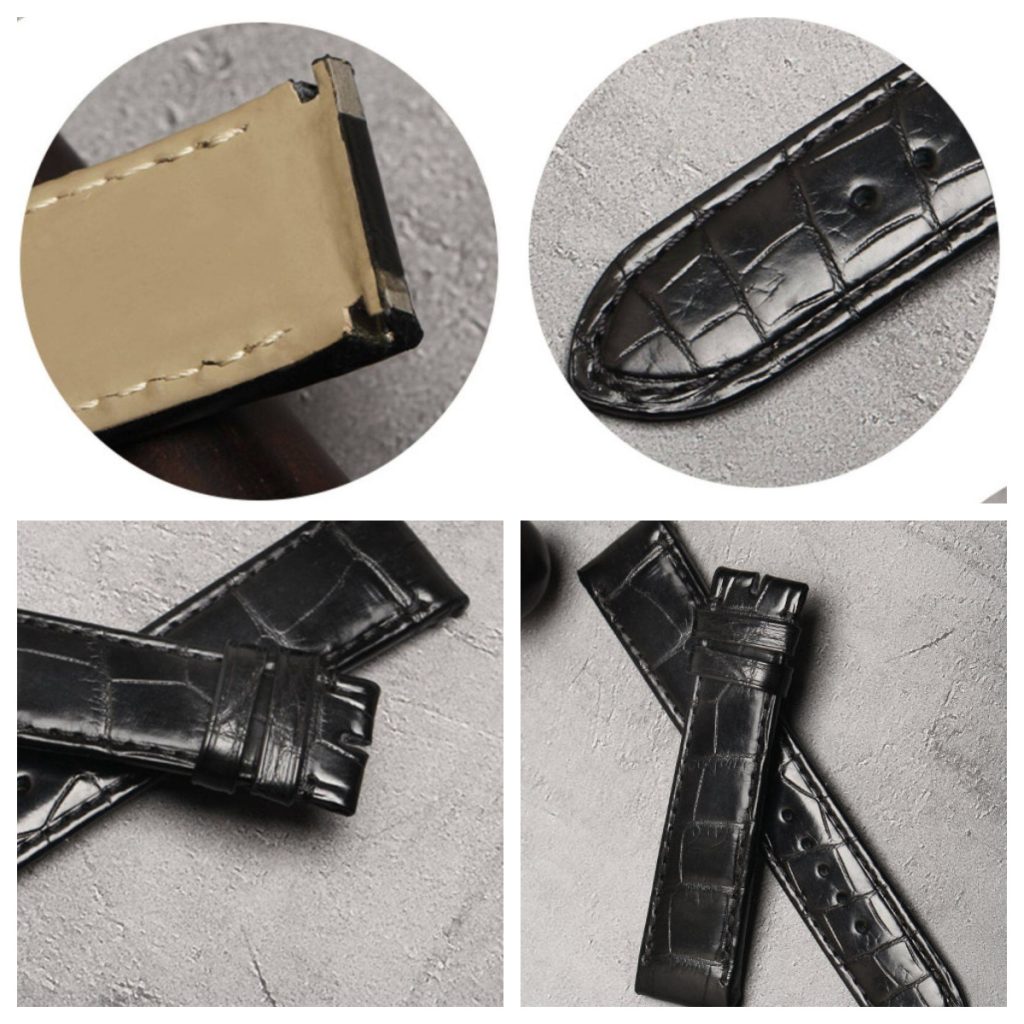 Buy Customized Mens Jaeger Lecoultre Reverso Strap Replacement Alligator Leather Watch Strap (3)