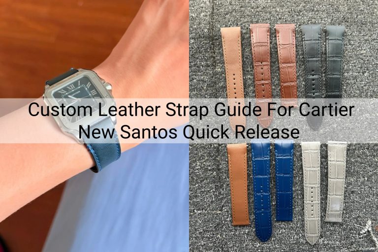 Cartier New Santos Quick Release Strap Guide