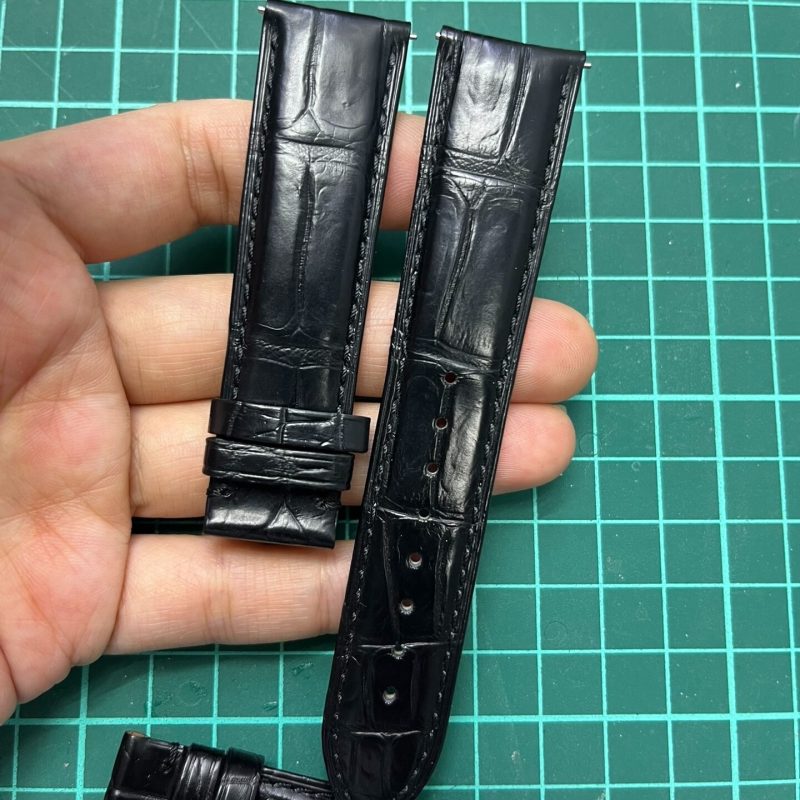 Custom Handmade Alligator Leather Watch Strap For Piaget Altiplano Ultra thin(Multi-Color) (2) Custom Handmade Alligator Leather Watch Strap For Piaget Altiplano Ultra thin(Multi-Color)