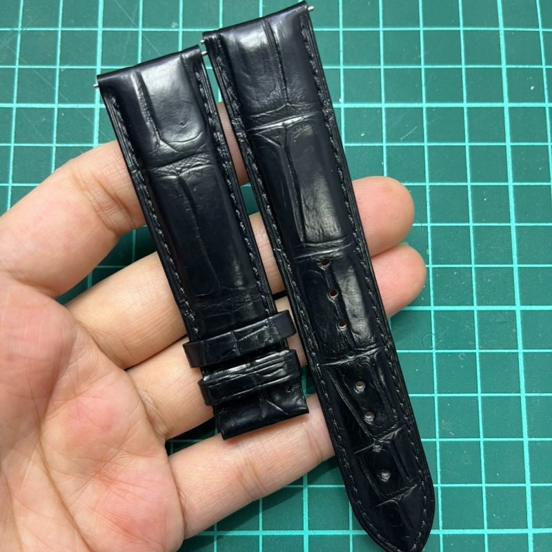 Custom Handmade Alligator Leather Watch Strap For Piaget Altiplano Ultra thin(Multi-Color) (3) Custom Handmade Alligator Leather Watch Strap For Piaget Altiplano Ultra thin(Multi-Color)