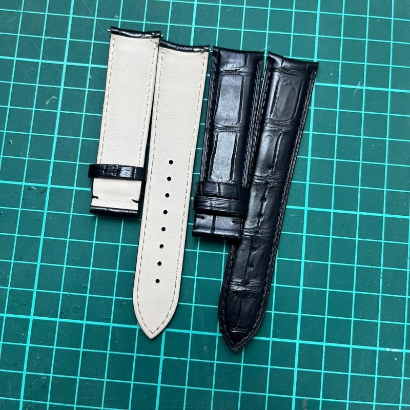 Custom Handmade Alligator Leather Watch Strap For Piaget Altiplano Ultra thin(Multi-Color) (7) Custom Handmade Alligator Leather Watch Strap For Piaget Altiplano Ultra thin(Multi-Color)