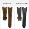 Custom Handmade Brown Suede Leather Strap For Patek Philippe Nautilus 5711 5712 Men’S And Ladies Watch (4) Custom Handmade Brown Suede Leather Strap For Patek Philippe Nautilus 5711 5712 Men’S And Ladies Watch (1)