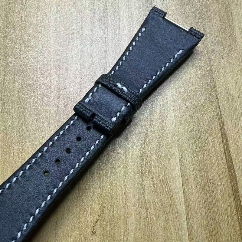 Handmade PVC Rubber With Leather Bottom Watch Strap Replacement For IWC Ingenieur AMG IW323904 IW322703 Chronograph Men’S Watch (1) Handmade PVC Rubber With Leather Bottom Watch Strap Replacement For IWC Ingenieur AMG IW323904 IW322703 Chronograph Men’S Watch