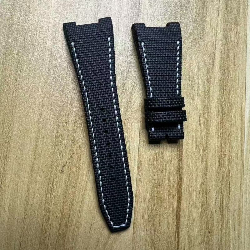 Handmade PVC Rubber With Leather Bottom Watch Strap Replacement For IWC Ingenieur AMG IW323904 IW322703 Chronograph Men’S Watch (6) Handmade PVC Rubber With Leather Bottom Watch Strap Replacement For IWC Ingenieur AMG IW323904 IW322703 Chronograph Men’S Watch
