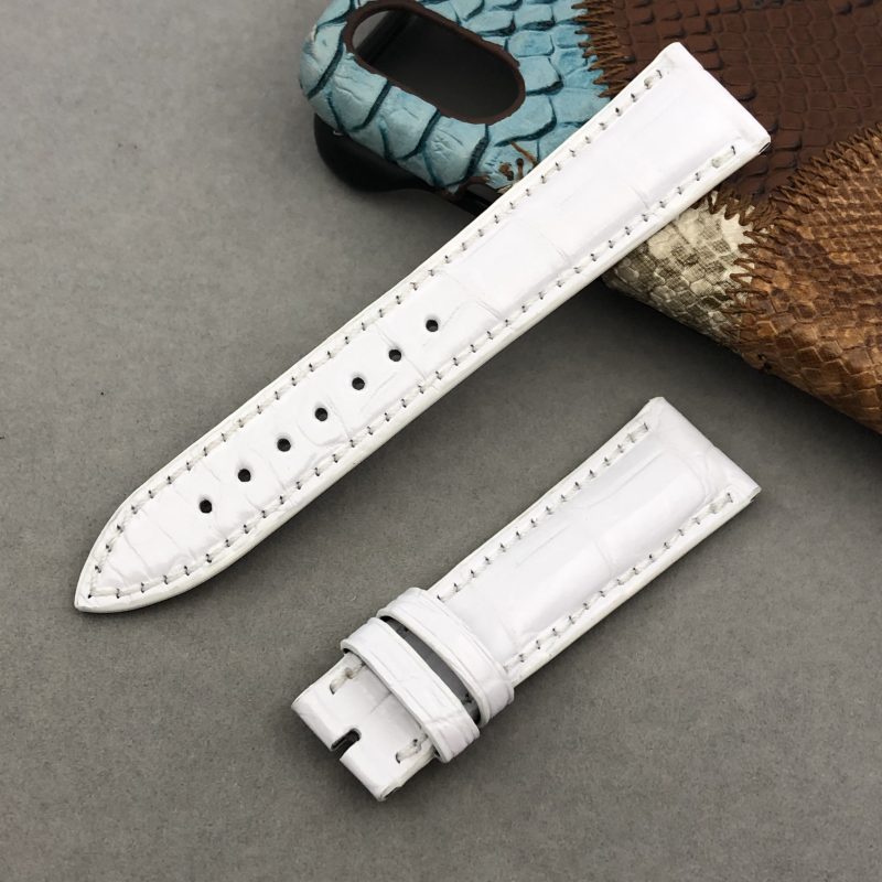 100% Handmade Replacement Alligator Leather Watch Strap Fit For Blancpain Women’S Quantieme Retrograde Watches (3) 100% Handmade Replacement Alligator Leather Watch Strap Fit For Blancpain Women’S Quantieme Retrograde Watches