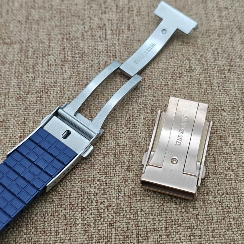 Buy New Premium CTS Cut To Size Rubber Watch Band for Mido Multifort TV Big Date 40mm M049526A Big Date With Canvas Pattern (2) Buy New Premium CTS Cut To Size Rubber Watch Band for Mido Multifort TV Big Date 40mm M049526A Big Date With Canvas Pattern (1)