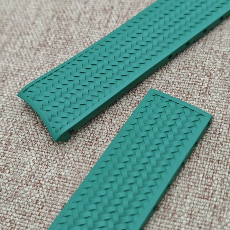 Buy New Premium CTS Cut To Size Rubber Watch Band for Mido Multifort TV Big Date 40mm M049526A Big Date With Canvas Pattern (3) Buy New Premium CTS Cut To Size Rubber Watch Band for Mido Multifort TV Big Date 40mm M049526A Big Date With Canvas Pattern (1)