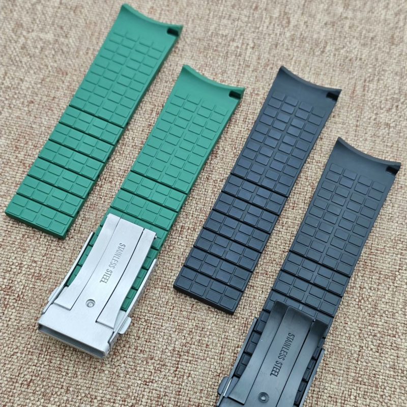 Buy New Premium CTS Cut To Size Rubber Watch Band for Mido Multifort TV Big Date 40mm M049526A Big Date With Canvas Pattern (4) Buy New Premium CTS Cut To Size Rubber Watch Band for Mido Multifort TV Big Date 40mm M049526A Big Date With Canvas Pattern (1)