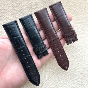 Buy Personalized Handcrafted Genuine Alligator Leather Blancpain Watch Strap & Bands For Blancpain Creation 8841Fifty Fathoms 