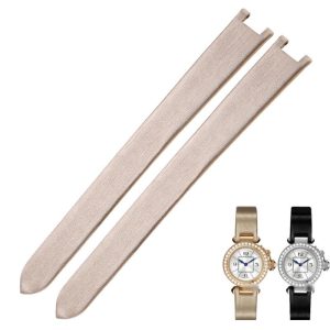 Custom Black Champagne Gold Watch Strap Replacement For Lady Cartier Pasha- Buy Handmade Black Satin Double-Folded Watch Band (1) Custom Black Champagne Gold Watch Strap Replacement For Lady Cartier Pasha- Buy Handmade Black Satin Double-Folded Watch Band (4)