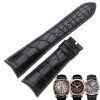 Custom Handmade Alligator Black Crocodile Leather Strap Replacement For Roger Dubuis Hommage Chronograph RDDBMG0026 RDDBHO0563 (2) Custom Handmade Alligator Black Crocodile Leather Strap Replacement For Roger Dubuis Hommage Chronograph RDDBMG0026 RDDBHO0563