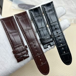 Custom Handmade Best Real Crocodile Montblanc Watch Band 19mm 21mm For Montblanc Star Legacy Replacement Alligator Leather Strap