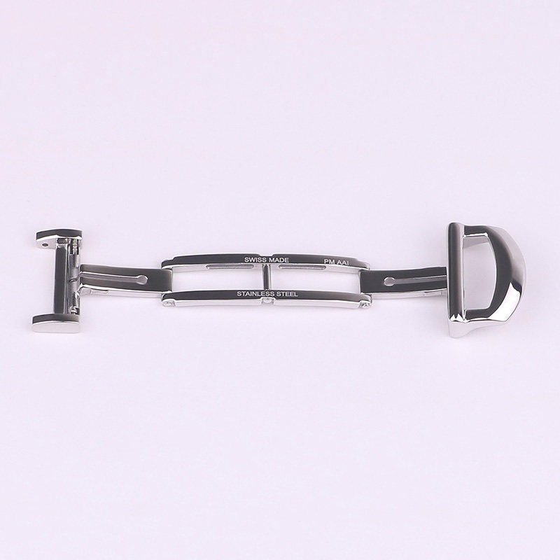 Generic Stainless Steel Folding Clasp 14mm 16mm Aftermarket Premium Sliver Plated Deployment Buckle Clasp For IWC Da Vinci (8) Generic Stainless Steel Folding Clasp 14mm 16mm Aftermarket Premium Sliver Plated Deployment Buckle Clasp For IWC Da Vinci (7)