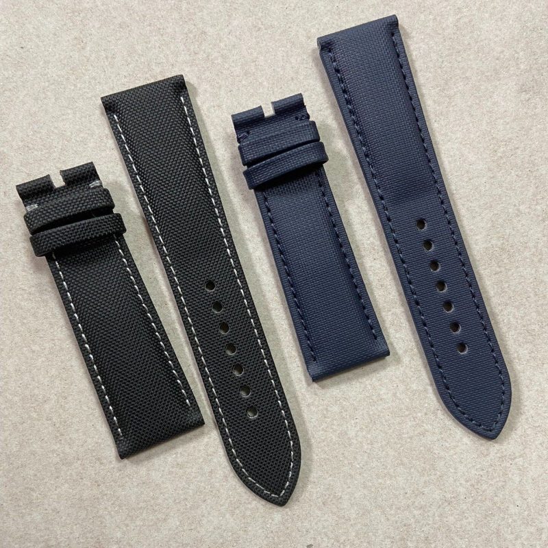 Handmade Custom Canvas Sailcloth Replacement Watch Straps And Watchband For Swatch & Blancpain Watch Bands At Discount Price